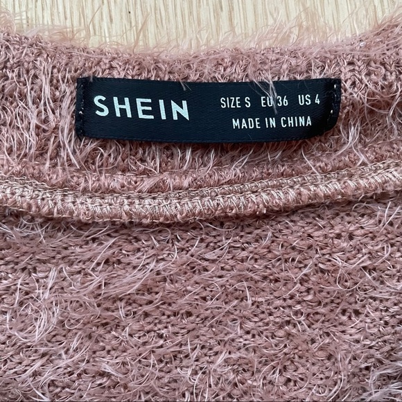 NEW SHEIN FUZZY DROP SHOULDER  CARDIGAN - S - Picture 12 of 16